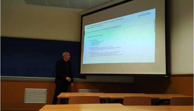 Són cinc anys ja, Evolutia participa de nou al Màster d'Eficiència Energètica de la Universitat Jaume I de Castelló de la Plana
